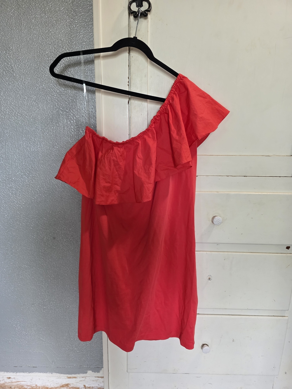 a new day One-Shoulder Ruffle Dress